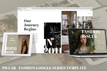 Pillar - Fashion Google Slides Template