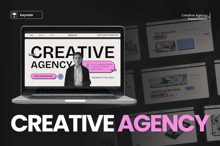 Recreative Creative Agency Keynote Template