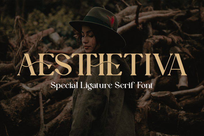 Aesthetiva - Elegant Serif Font