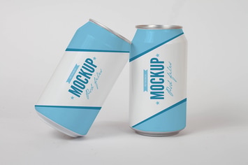 Drink Soda Can Mock Up