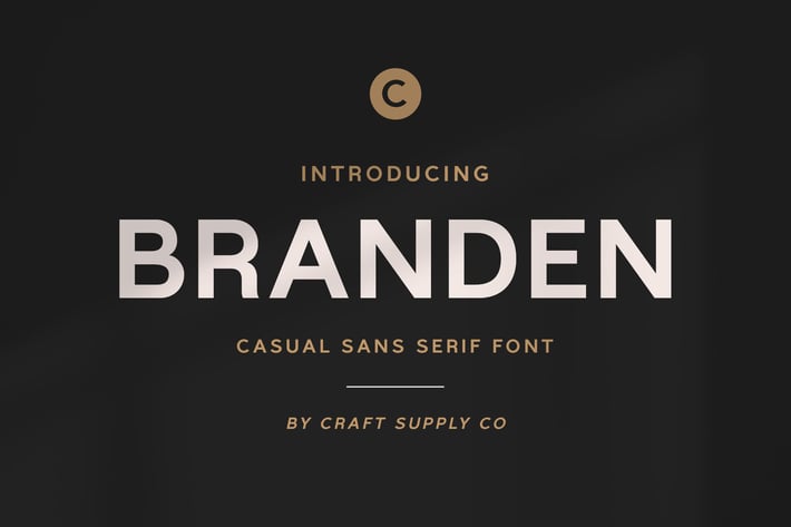  Branden - Casual Sans Serif Font