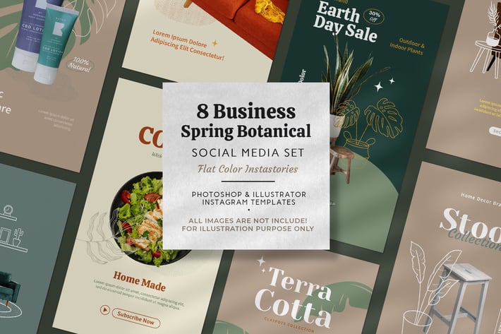 Spring Botanical Business Instagram 