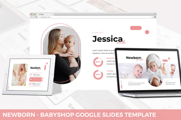 Newborn - Babyshop Google Slides Template