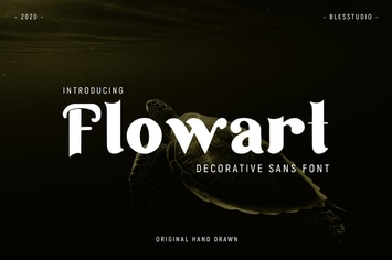 Flowart - Font