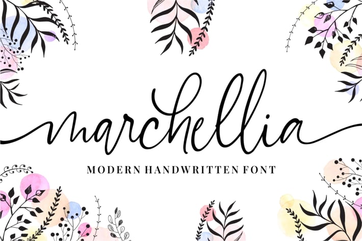 Marchellia - Modern Handwritten