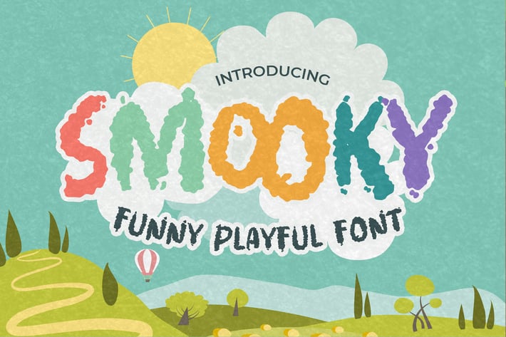 Smooky - Funny Playful Font
