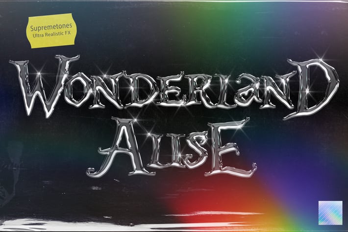 Ultra Realistic Reflective Text Effect III