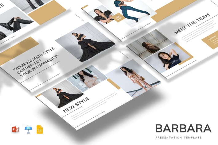 Barbara - Powerpoint/Google Slides/Keynote Templat