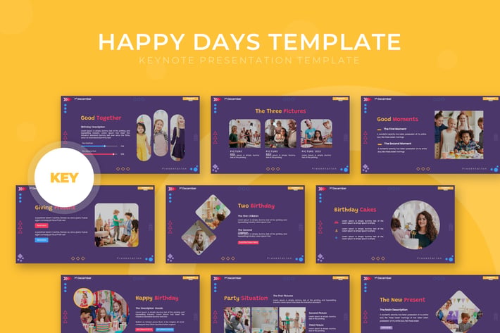 Happy Days - Keynote Template
