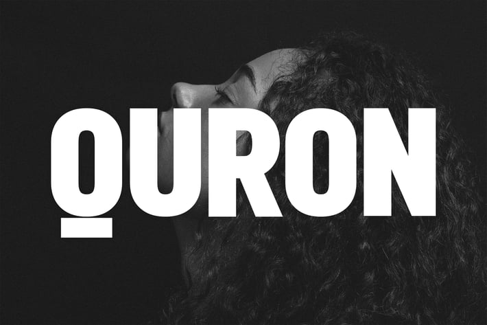 Quron Display typefaces + webfonts