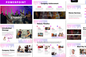 Stereo - Business Powerpoint Template