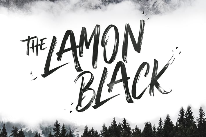 The Lamon Black - Brush Font
