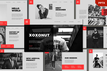 Xoxonut Powerpoint Template