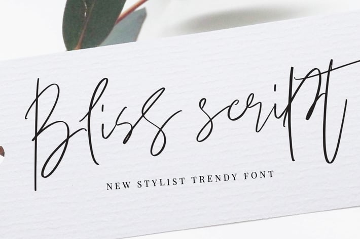 Bliss Script Stylist!