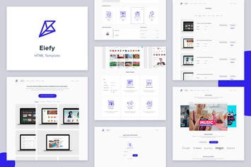 Eiefy: HTML Template for Selling Digital Items