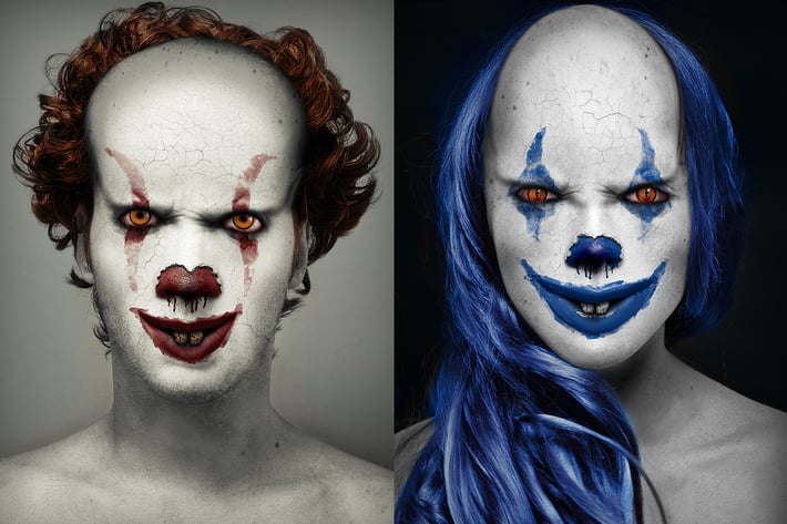 Clown Photoshop Action
