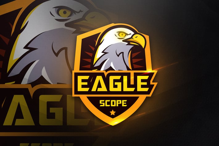 Eagle Scope - Mascot & Esport Logo