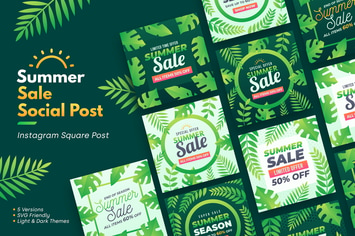 Summer Sale Social Media Post