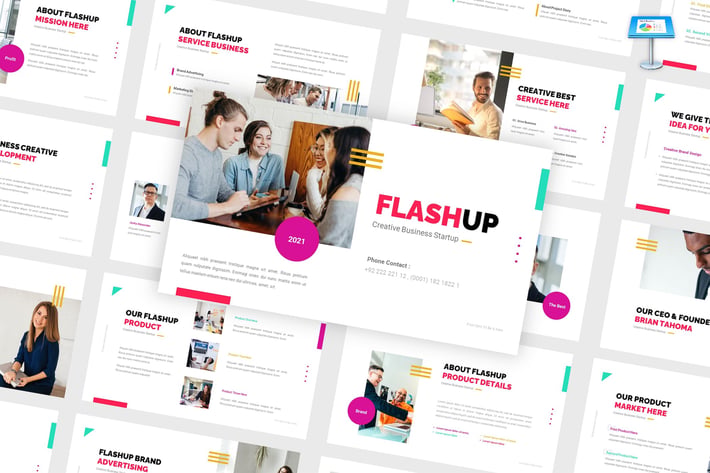 Flashup - Creative Business Startup Keynote