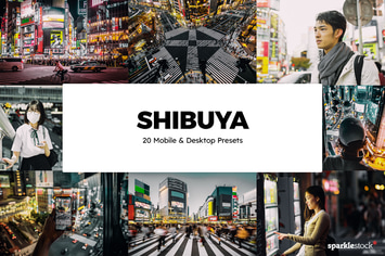 20 Shibuya Lightroom Presets & LUTs