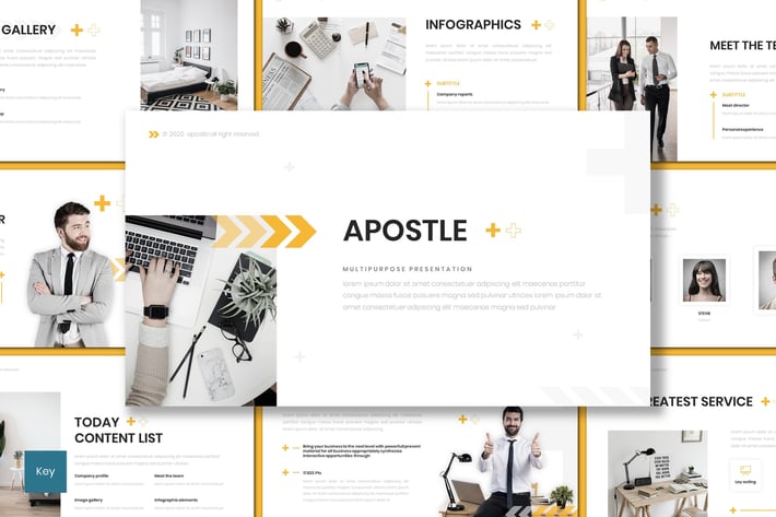 Apostle - Keynote Template