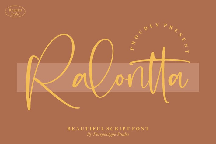 Ralontta Script Font
