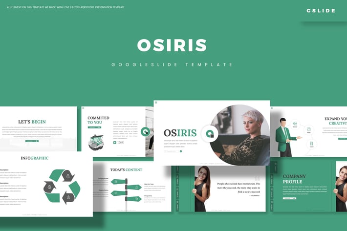 Osiris - Google Slide Template
