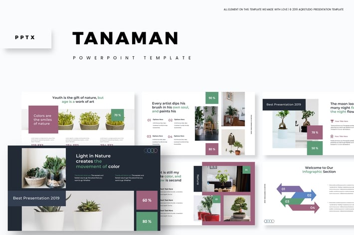 Tanaman - Powerpoint Template