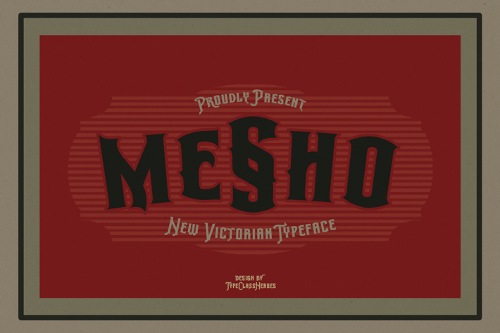 Mesho Victorian Typeface