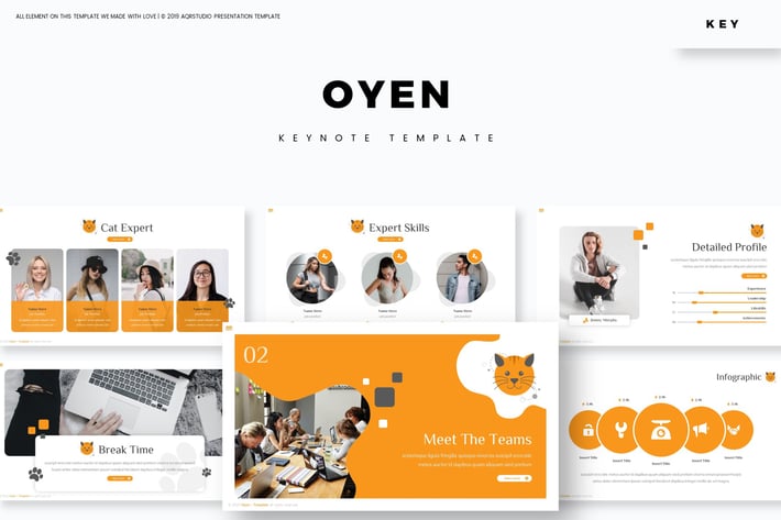 Oyen - Keynote  Template