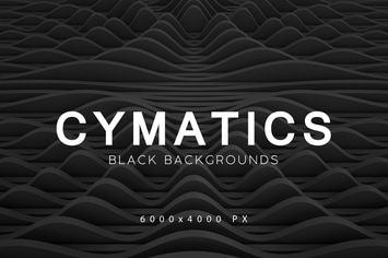 Cymatics Black Backgrounds