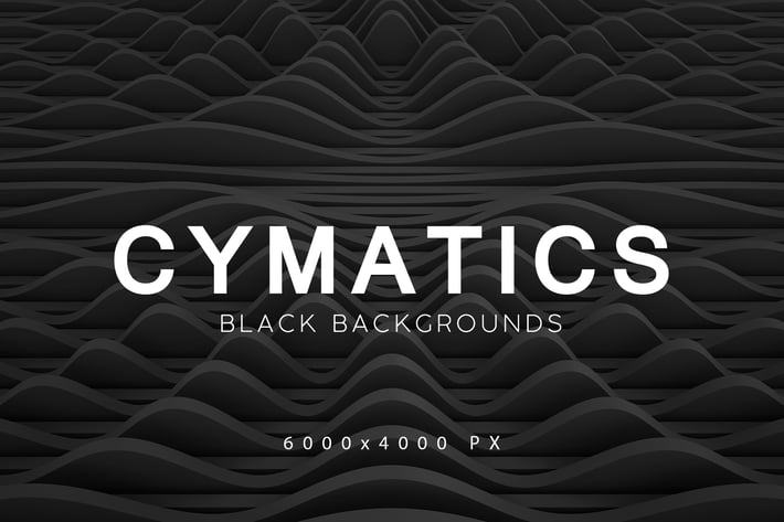 Cymatics Black Backgrounds