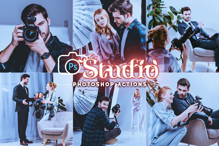 Photography Studio  Effects Photoshop Actions 