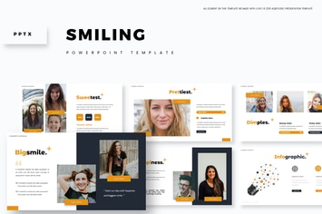 Smiling - Powerpoint Template