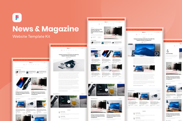 News Editorial Website Template