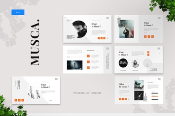 Musca - Music Keynote Template