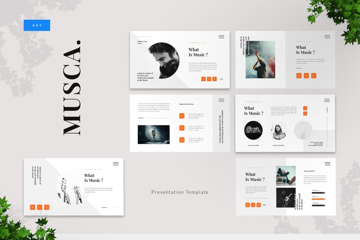 Musca - Music Keynote Template