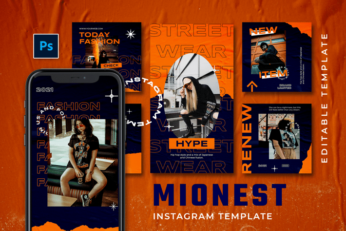 Mionest - Hype Instagram Stories and Post
