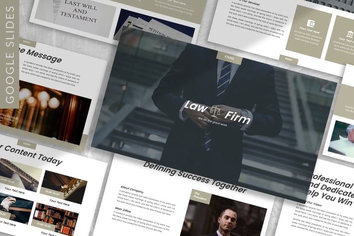 Knag - Firm Google Slide Template