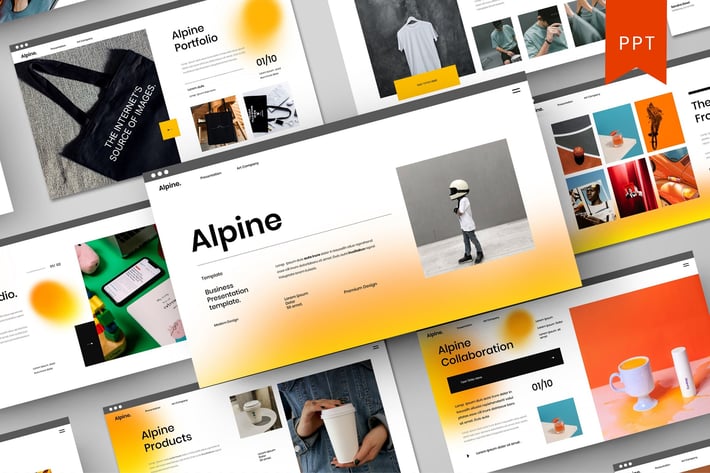 Alpine – Business PowerPoint Template