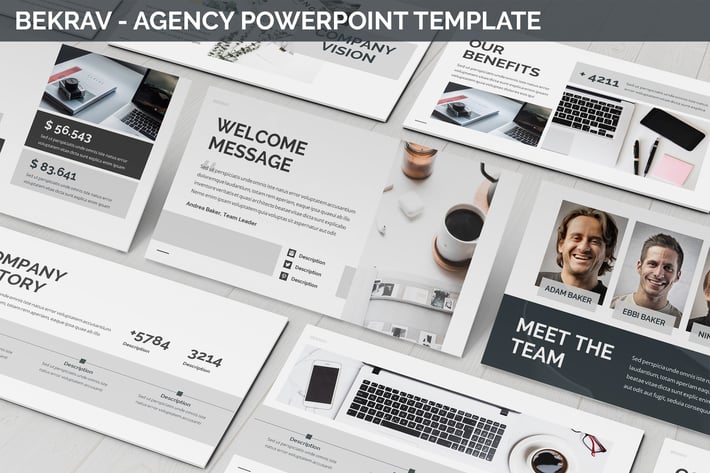 Bekrav - Agency Powerpoint Template
