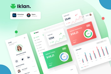 Iklan - Ads Campaign Admin Dashboard Template