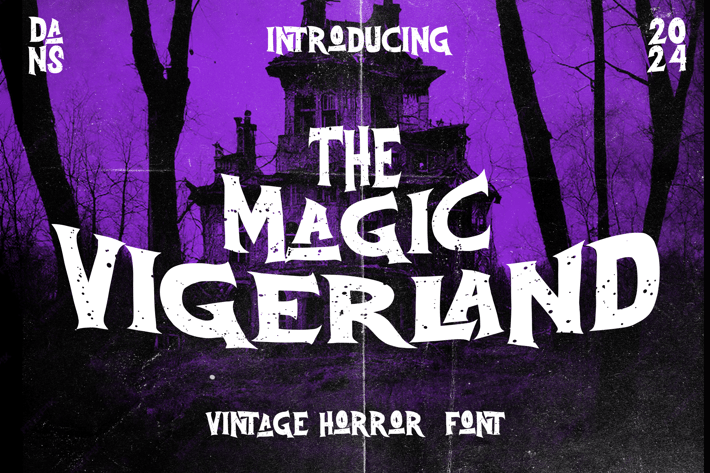 The Magic Vigerland Horror Metal Y2k Graffiti Font