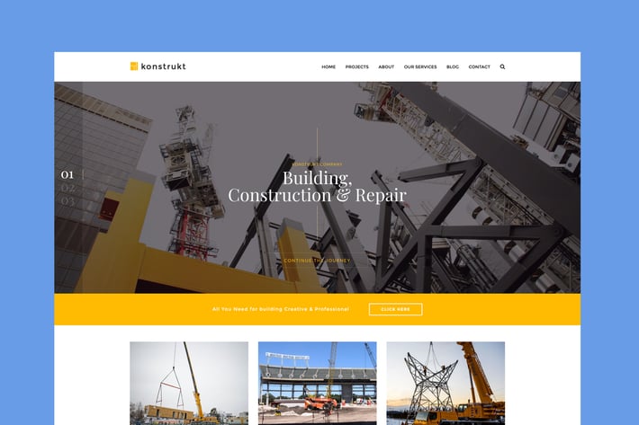 Konstrukt - HTML5 Construction & Building Template