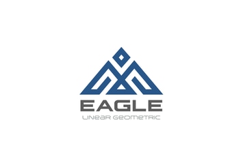 Logo Eagle Geometric Bird abstract Linear style