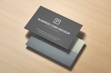 85x55 Business Card Mock-Up