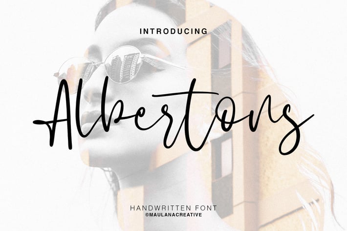 Albertons Script