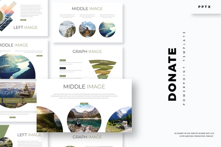 Donate - Powerpoint Template