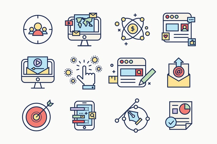 Line Apps Color Icons