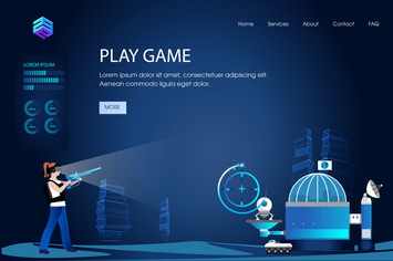 VR FOR GAMING Illustration - FV